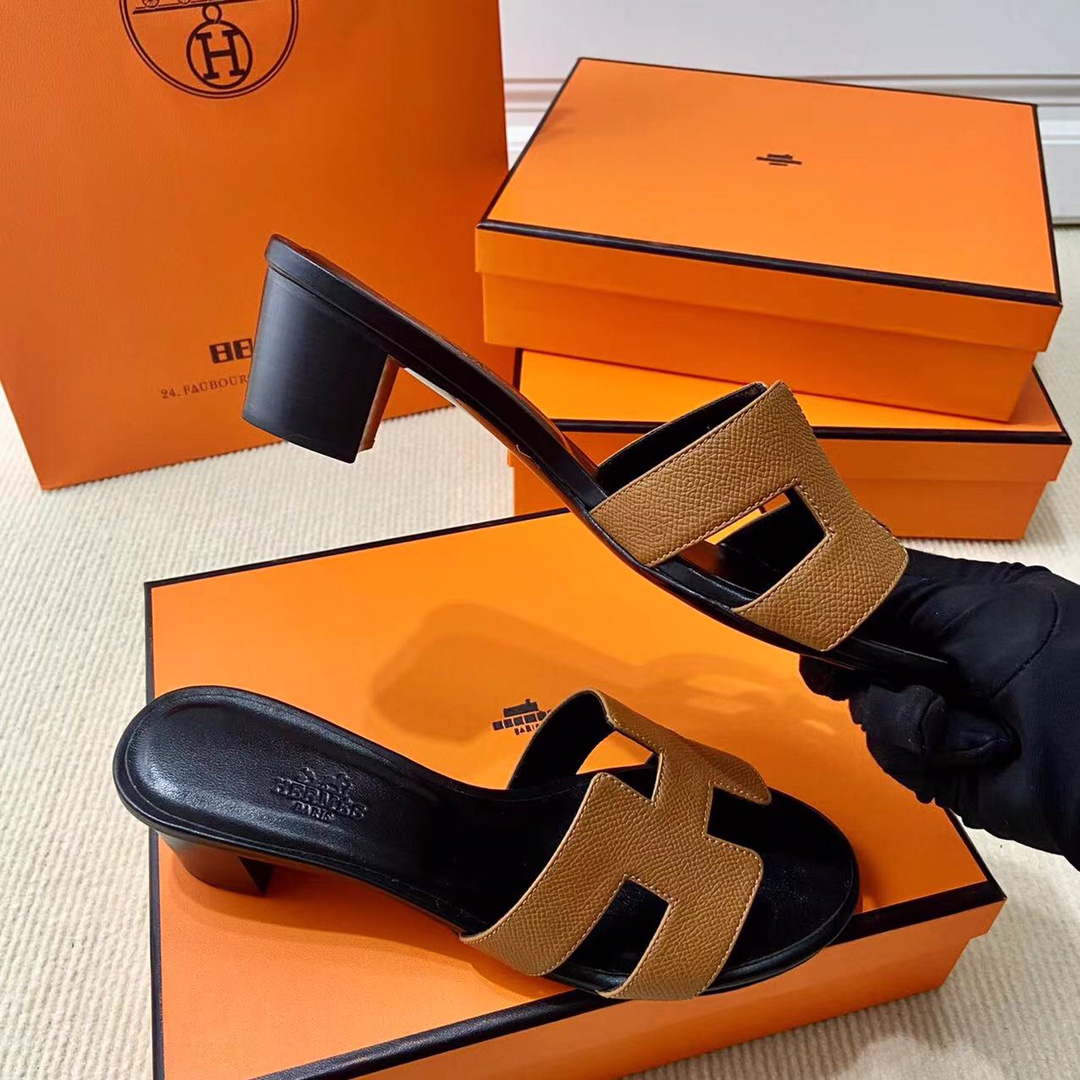 에르메스 올수공 오아시스 슬리퍼 샌들 앱송 19